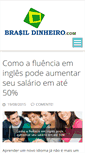 Mobile Screenshot of brasildinheiro.com